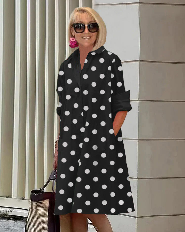 Aisling – Printed Boho Midi Dress