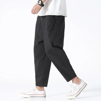 Liam - Linen Cropped Pants