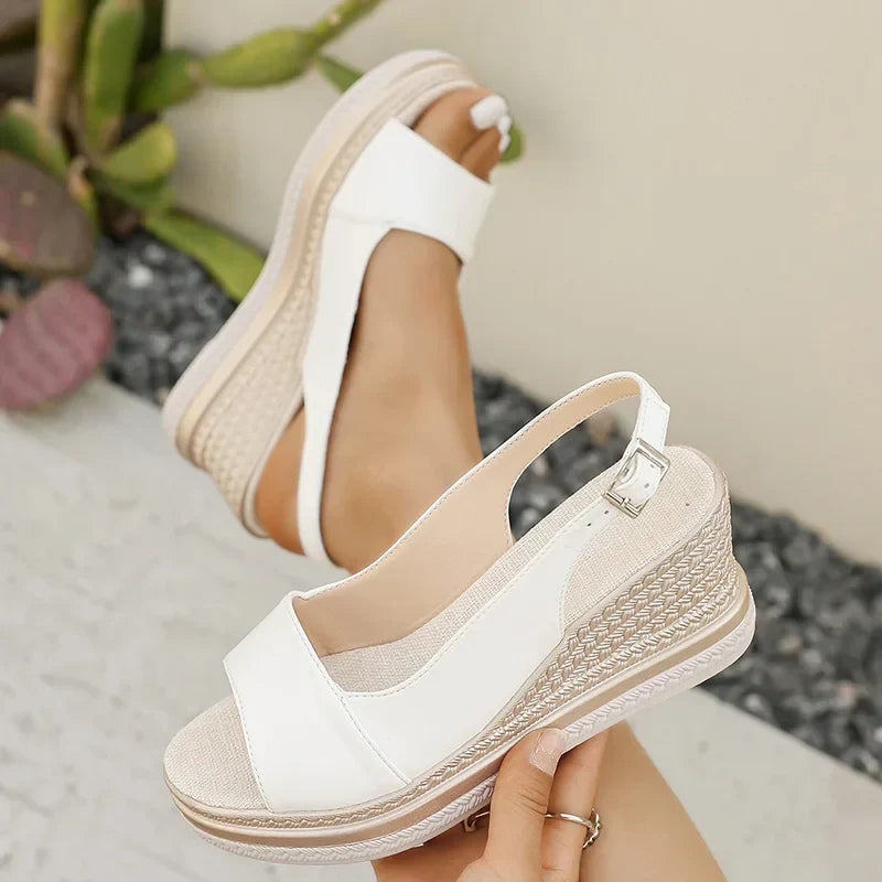Haley - Wedge heels sandals