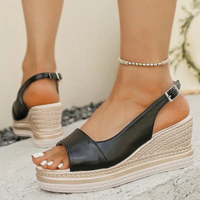 Haley - Wedge heels sandals