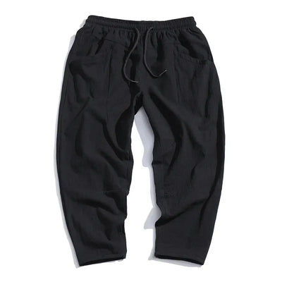 Liam - Linen Cropped Pants