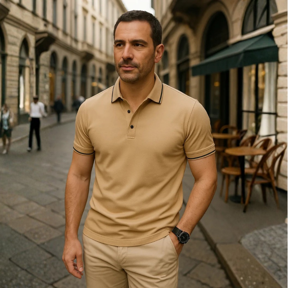 Zev - Polo Shirt With Collar